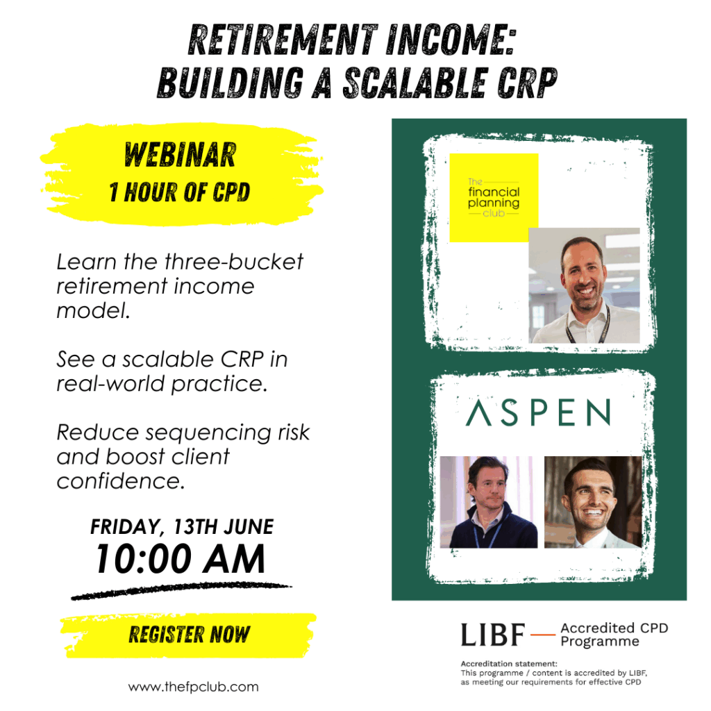 Retirement Income: Building a Scalable CRP