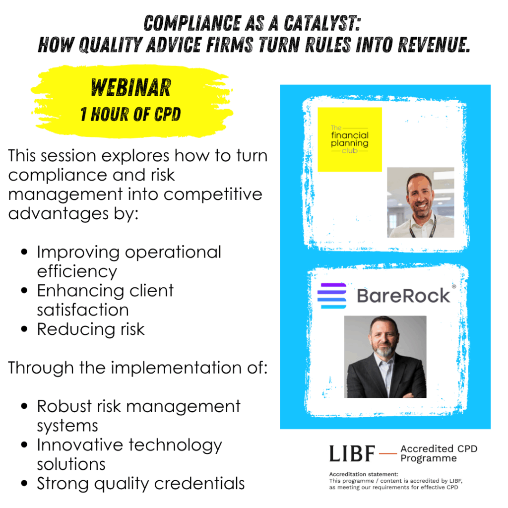 Compliance as a catalyst: How quality advice firms turn rules into revenue.