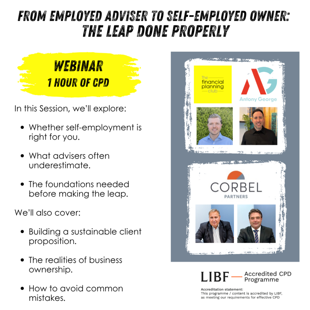 From Employed Adviser to Self-Employed Owner: The Leap Done Properly