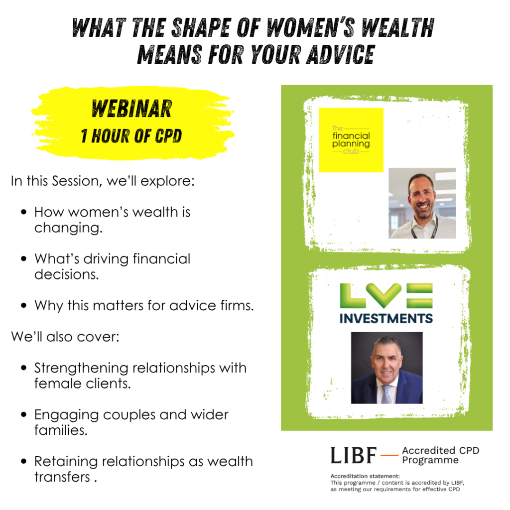 What the Shape of Women’s Wealth Means for Your Advice