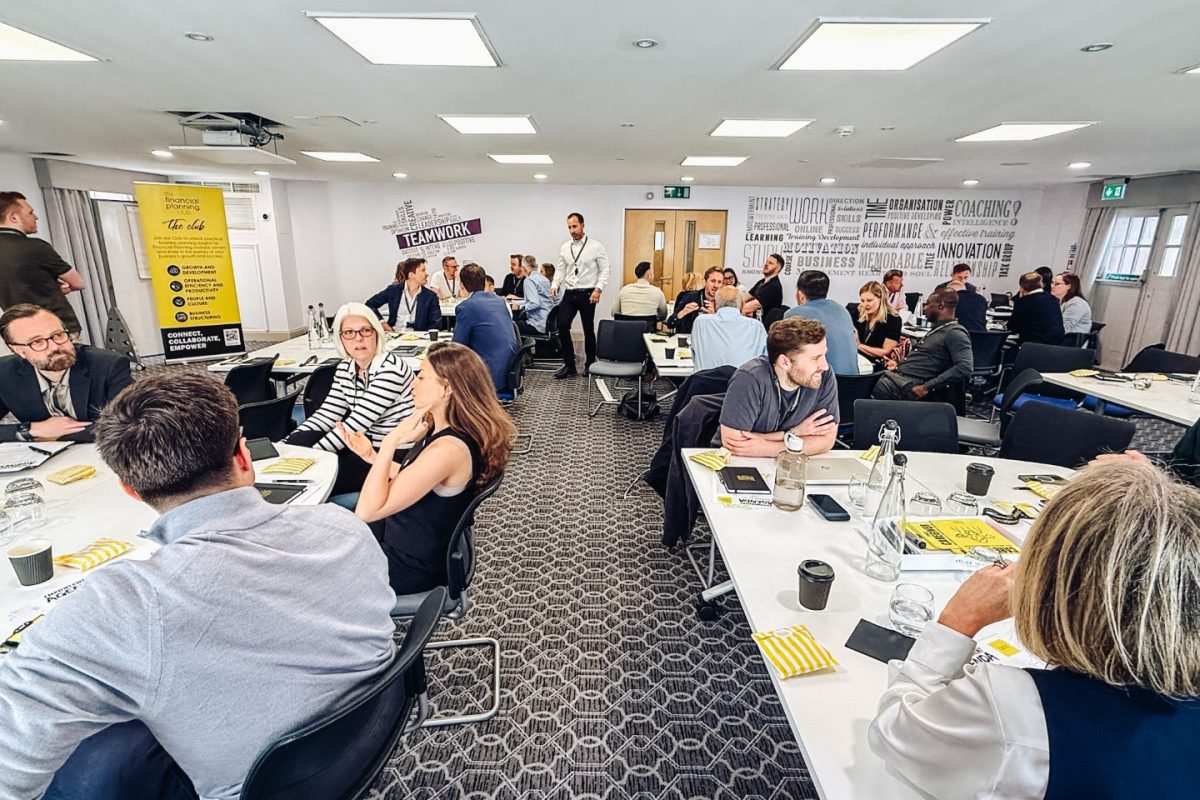 The Financial planning club london event